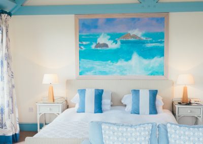 beach house painted woodwork