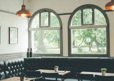 painted window arches